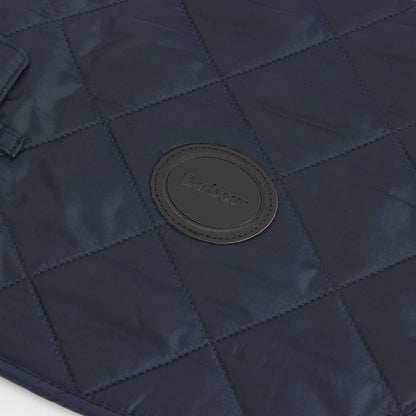 Barbour Quilted Dog Coat Dark Navy