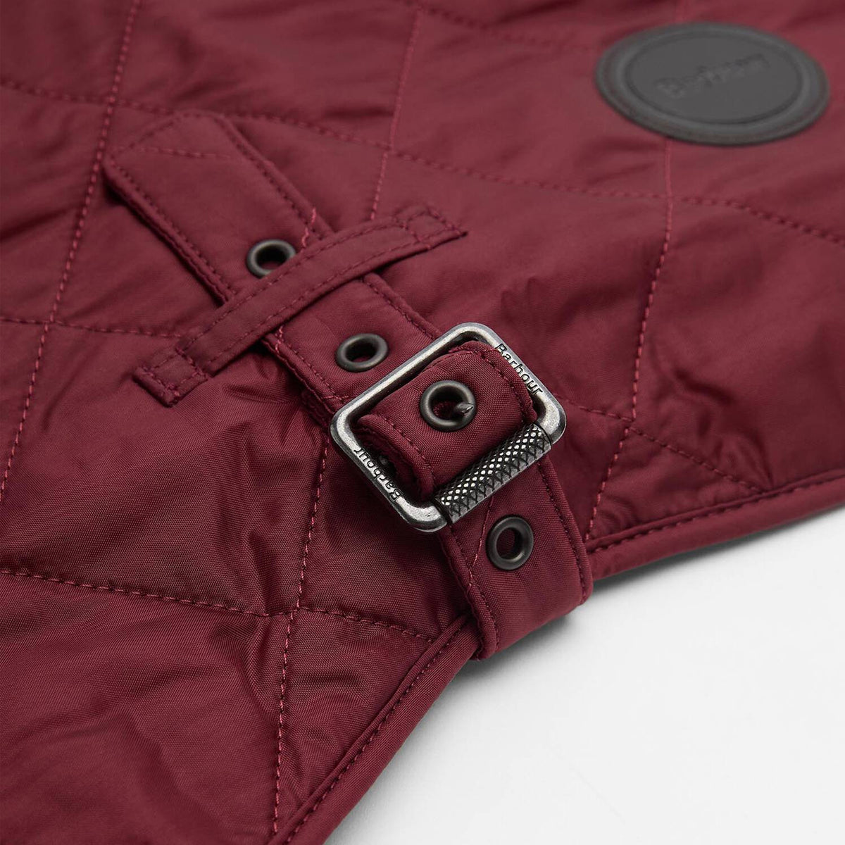 Barbour Quilted Dog Coat Rosewood