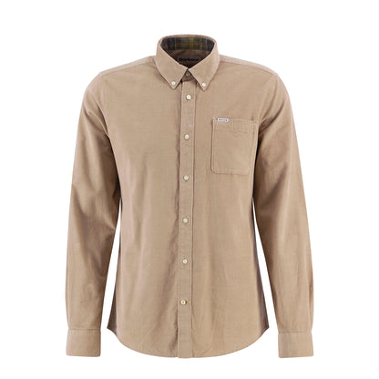 Barbour Ramsey Tailored Cord Shirt Washed Stone