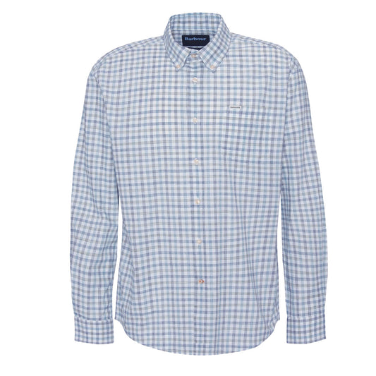 Barbour Ravenfield Checked Regular Fit Shirt Navy - The Sporting Lodge