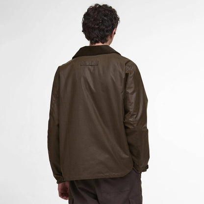 Barbour Re-Engineered Utility Bedale Waxed Jacket Beech
