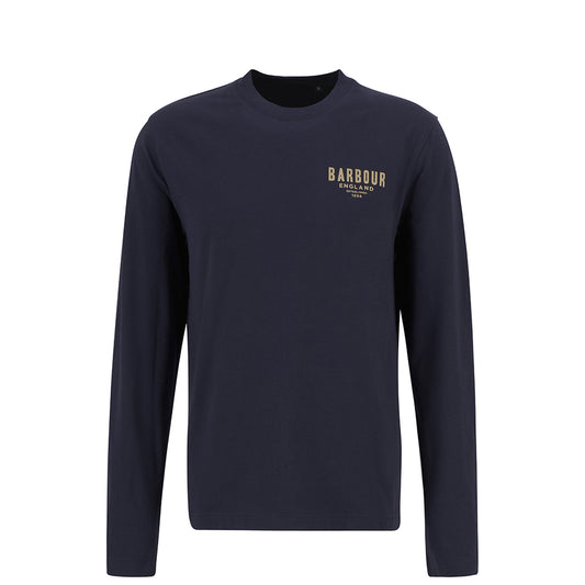 Barbour Redford L/S Relaxed T-Shirt Dark Navy
