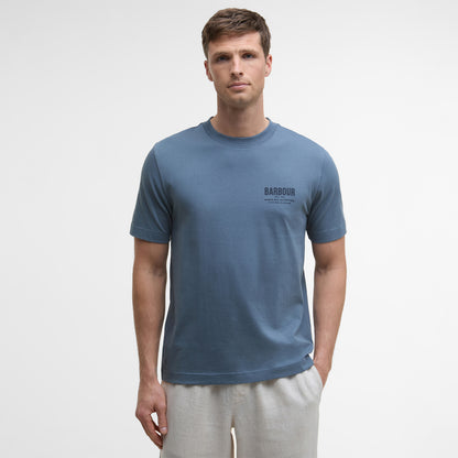 Barbour Relaxed Souter T-Shirt Bluestone