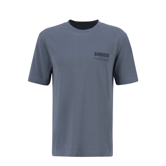 Barbour Relaxed Souter T-Shirt Bluestone