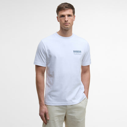 Barbour Relaxed Souter T-Shirt White
