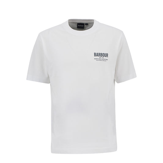 Barbour Relaxed Souter T-Shirt White