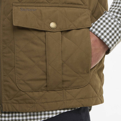 Barbour Sander Quilted Gilet Beech - The Sporting Lodge