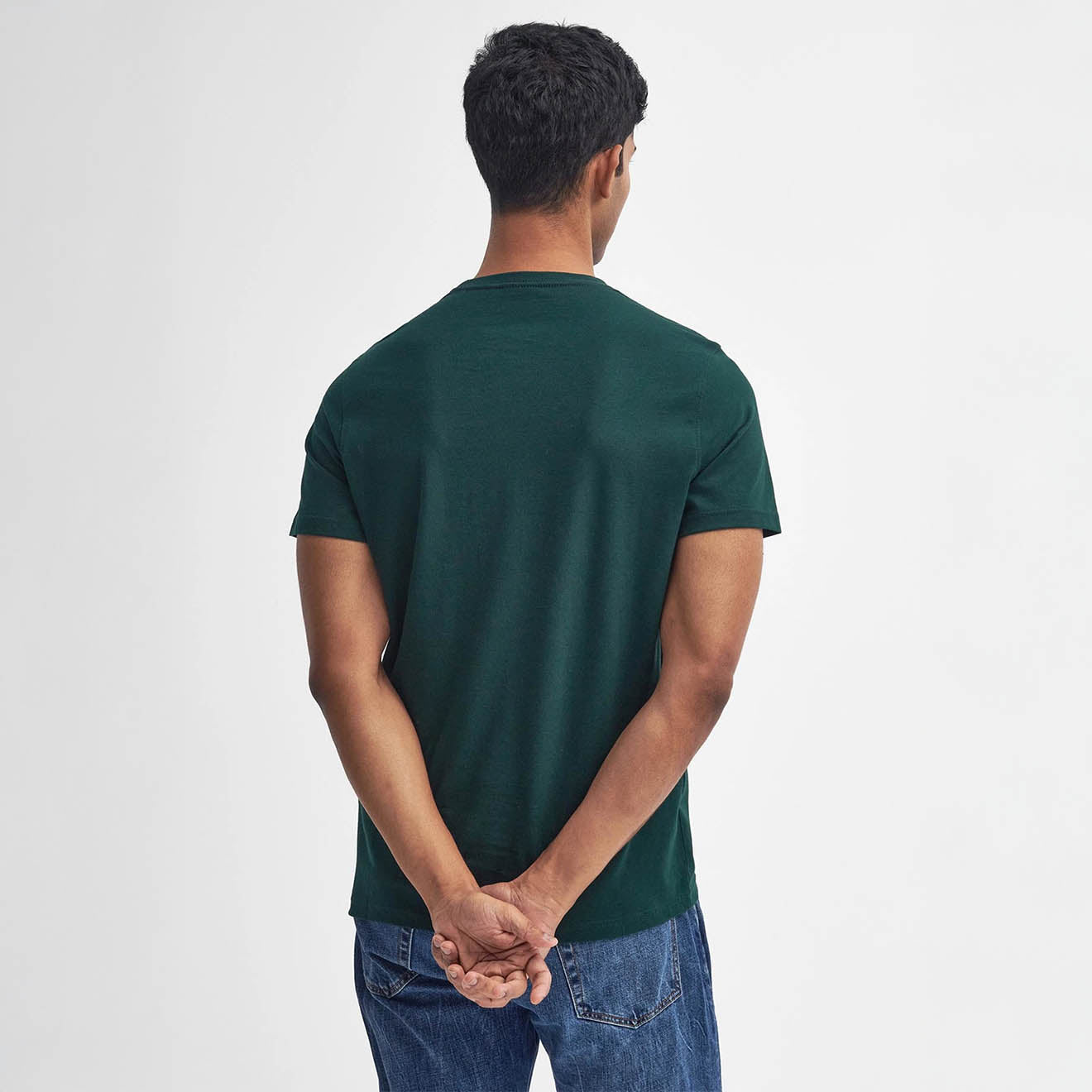 Barbour Script Graphic T-Shirt Seaweed