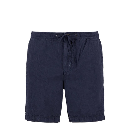 Barbour Seersucker Relaxed Short Navy