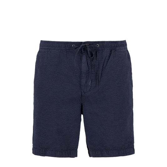 Barbour Seersucker Relaxed Short Navy