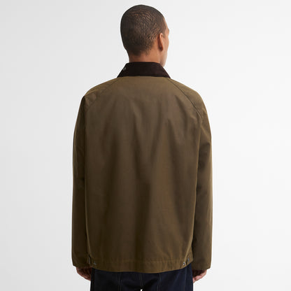 Barbour Short Bedale Wax Jacket Brown