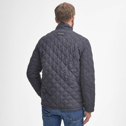 Barbour Shoveler Quilt Jacket Navy - The Sporting Lodge