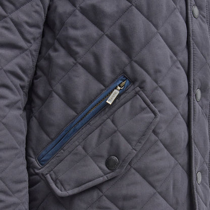 Barbour Shoveler Quilt Jacket Navy - The Sporting Lodge