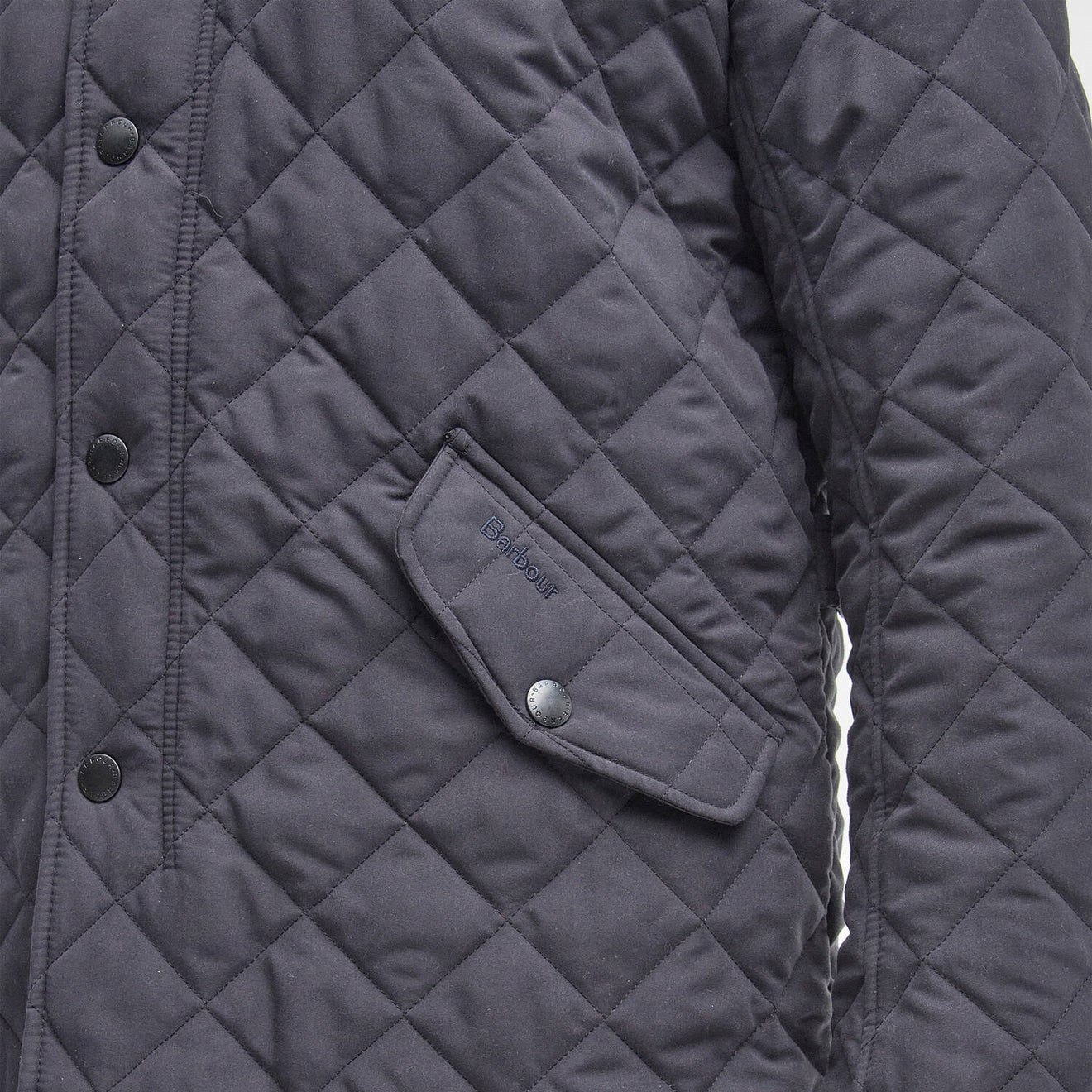Barbour Shoveler Quilt Jacket Navy - The Sporting Lodge