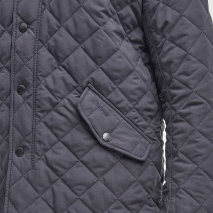 Barbour Shoveler Quilt Jacket Navy - The Sporting Lodge