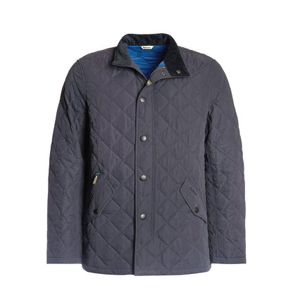 Barbour Shoveler Quilt Jacket Navy - The Sporting Lodge