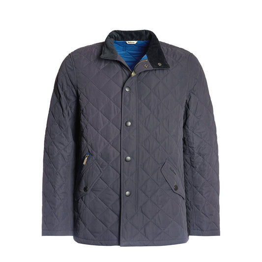Barbour Shoveler Quilt Jacket Navy - The Sporting Lodge