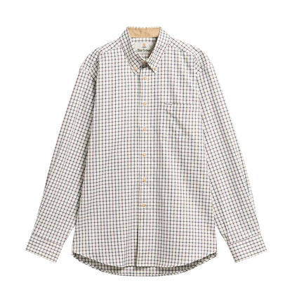 Barbour Sporting Tattersall Regular Fit Shirt Dark Bordeaux