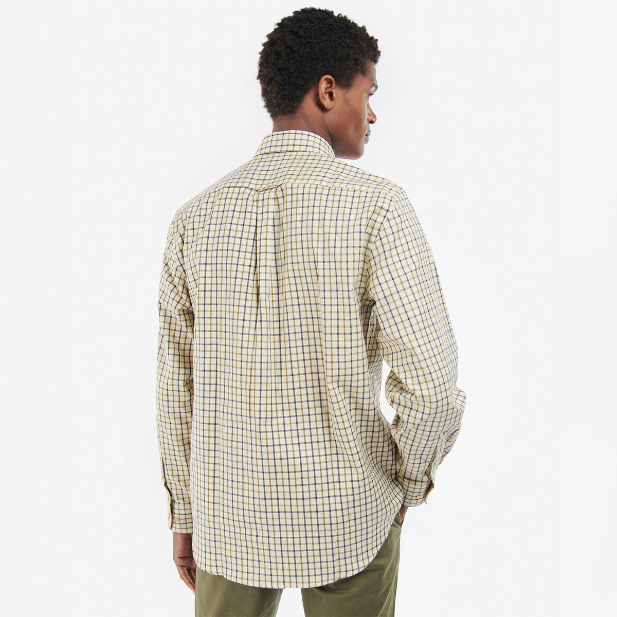 Barbour Sporting Tattersall Regular Fit Shirt Navy / Olive