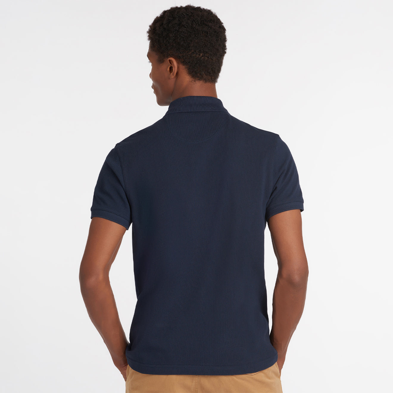 Barbour Sports Polo New Navy - The Sporting Lodge