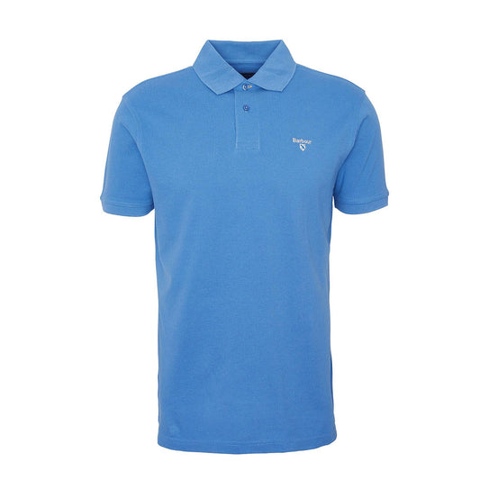 Barbour Sports Polo Shirt Federal Blue