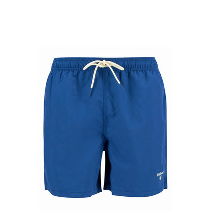 Barbour Staple Logo 5" Swim Short Sailboat Blue