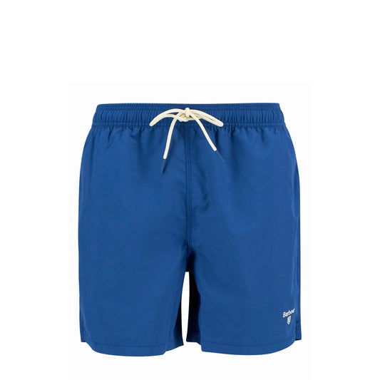 Barbour Staple Logo 5" Swim Short Sailboat Blue