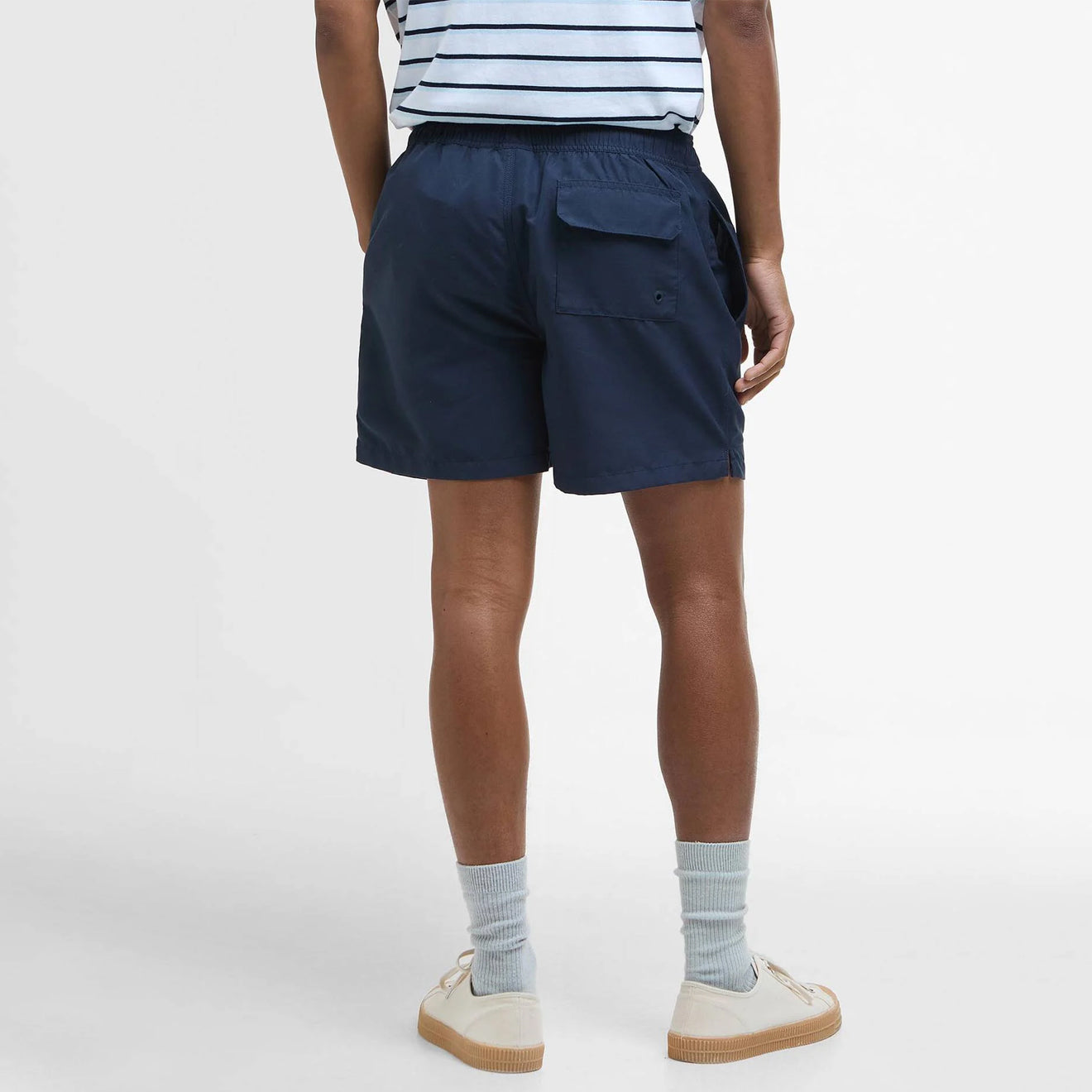 Barbour Staple Logo 7" Swim Short Navy