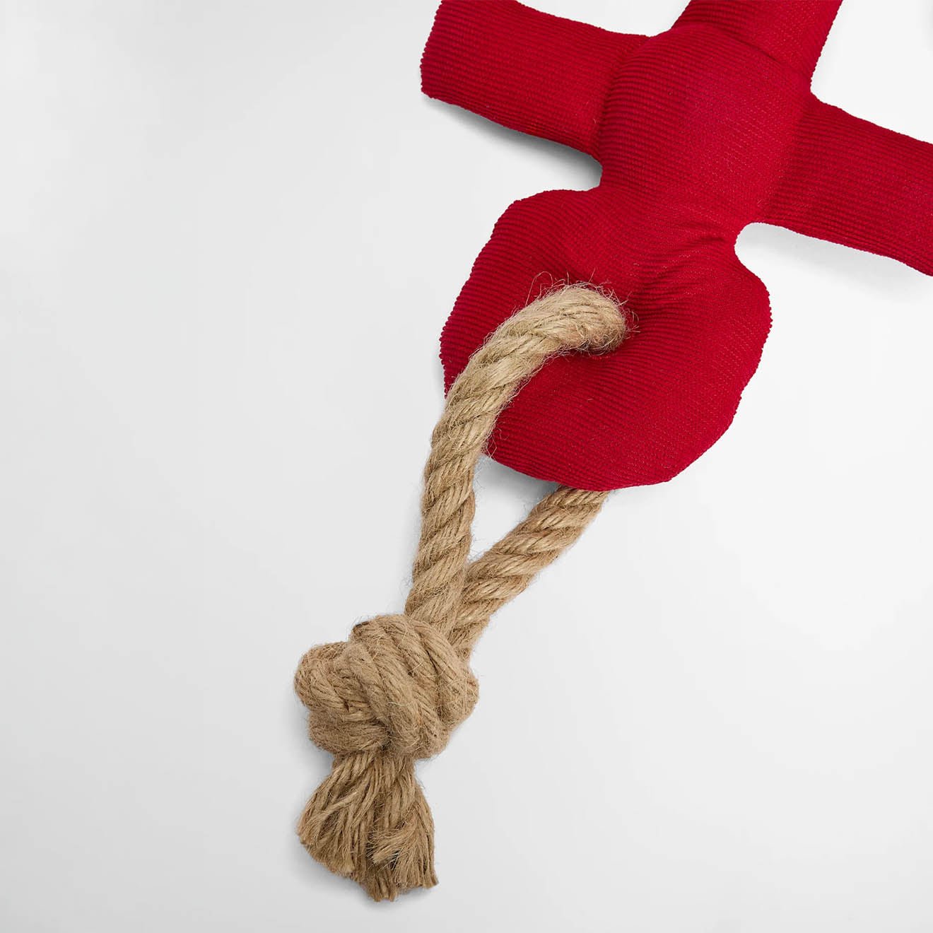 Barbour Dog Anchor Toy Red