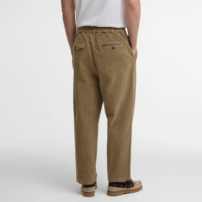 Barbour Stretch Cord Relaxed Fit Trouser Mushroom