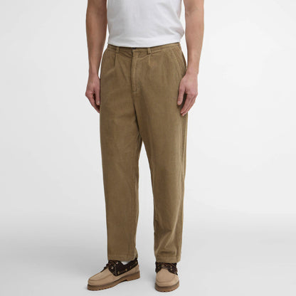 Barbour Stretch Cord Relaxed Fit Trouser Mushroom