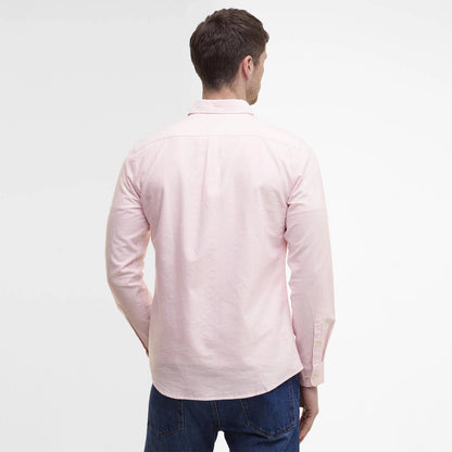 Barbour Striped Oxtown Tailored L/S Shirt Pink - The Sporting Lodge