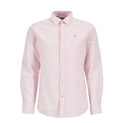 Barbour Striped Oxtown Tailored L/S Shirt Pink - The Sporting Lodge