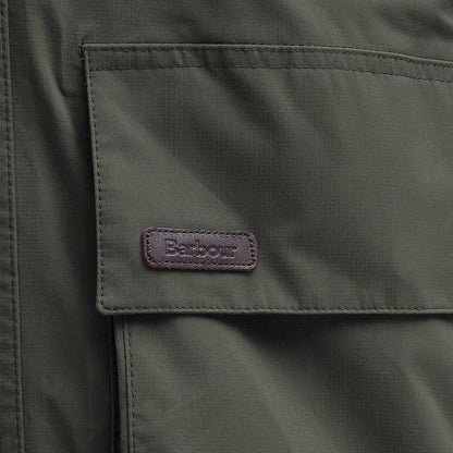Barbour Swinton Waterproof Jacket Olive - The Sporting Lodge