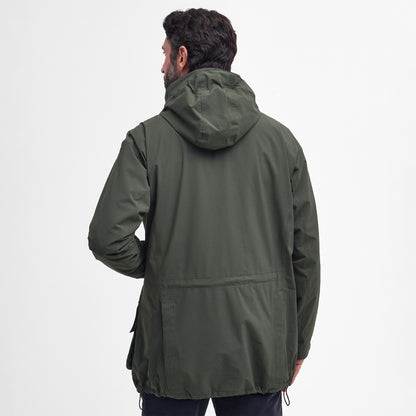 Barbour Swinton Waterproof Jacket Olive - The Sporting Lodge