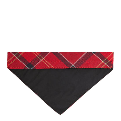 Barbour Tartan Dog Bandana Cardinal Tartan