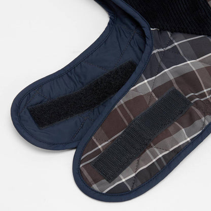 Barbour Tartan Dog Coat Midnight Oak