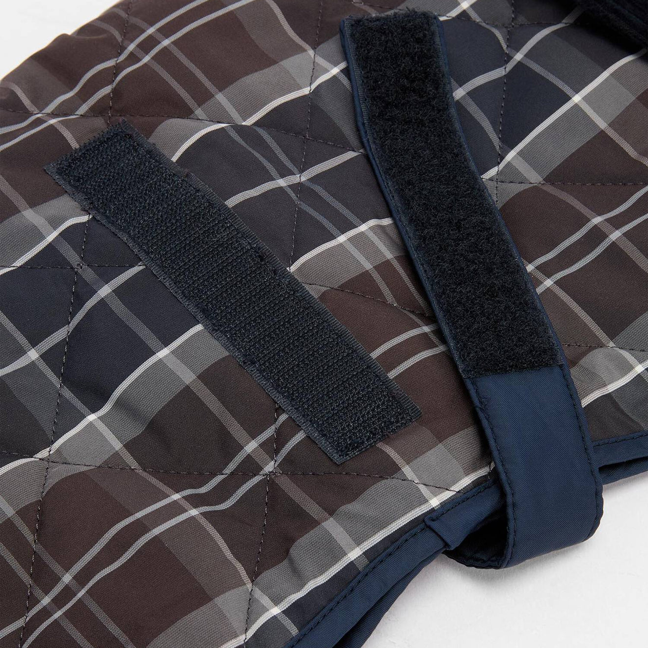 Barbour Tartan Dog Coat Midnight Oak