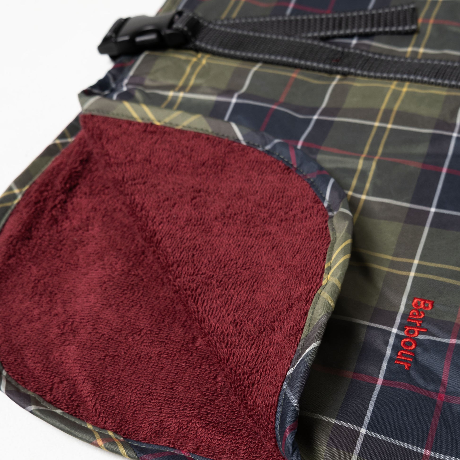 Barbour Tartan Dog Drying Robe Classic Tartan - The Sporting Lodge