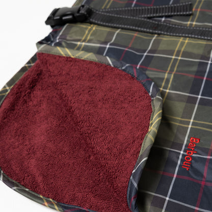 Barbour Tartan Dog Drying Robe Classic Tartan - The Sporting Lodge