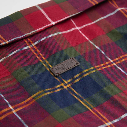 Barbour Tartan Fortrose Dog Shirt Winterberry Tartan