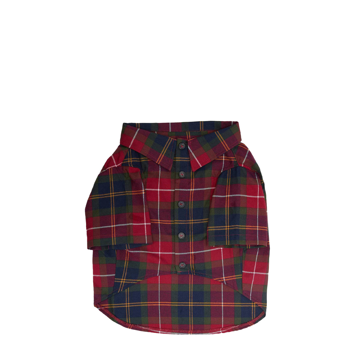 Barbour Tartan Fortrose Dog Shirt Winterberry Tartan