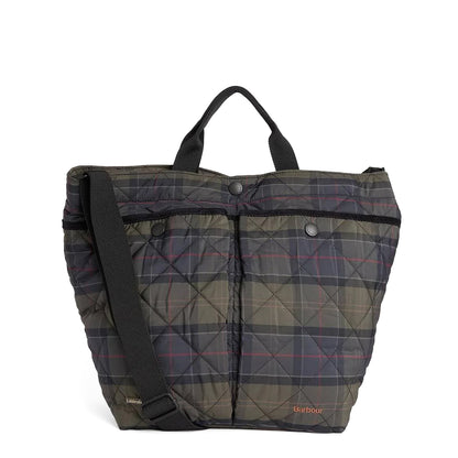Barbour Tartan Liddesdale Tote Bag Shadow Classic Tartan
