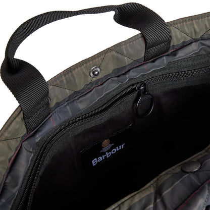 Barbour Tartan Liddesdale Tote Bag Shadow Classic Tartan