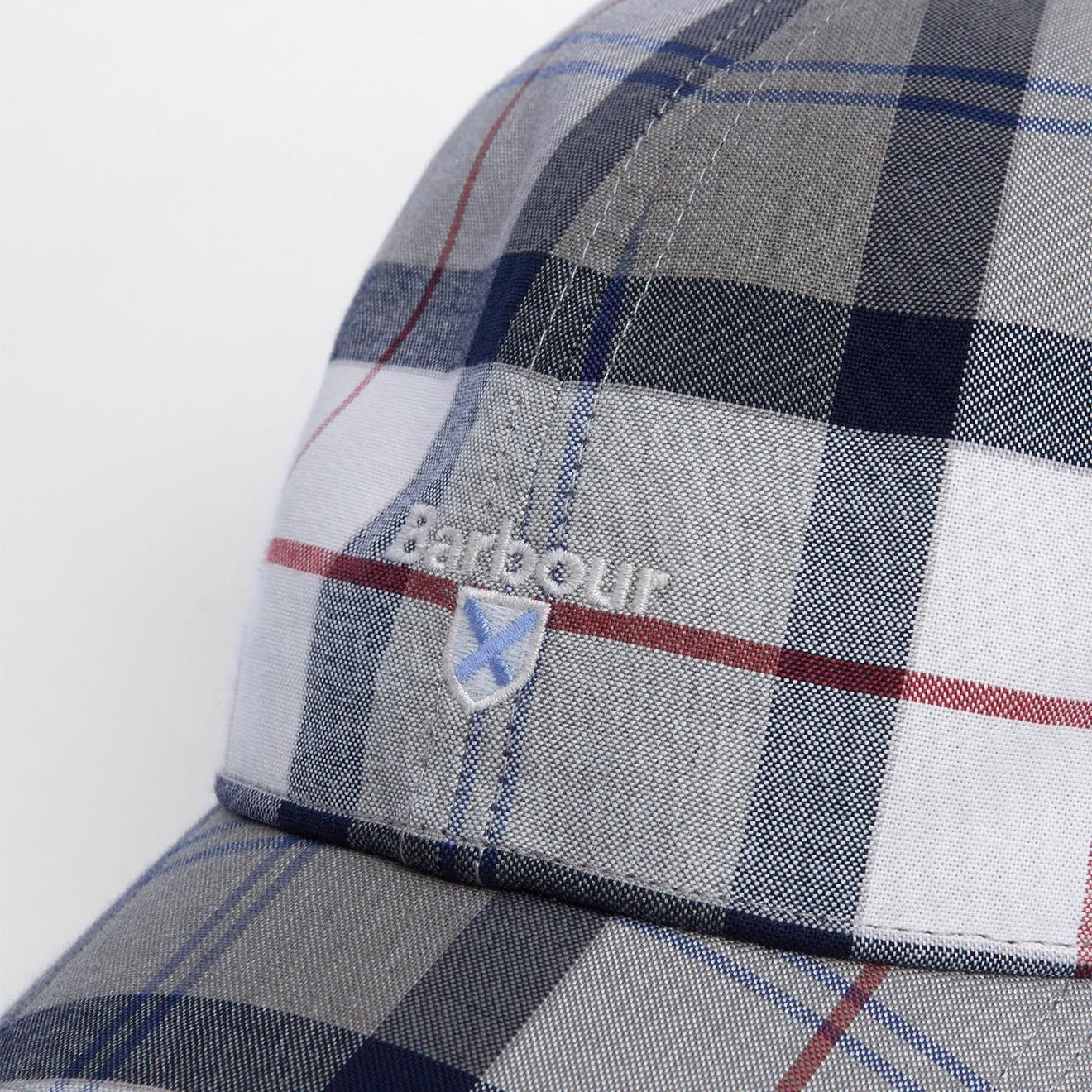 Barbour Tartan Sports Cap Bleached Pine Tartan - The Sporting Lodge