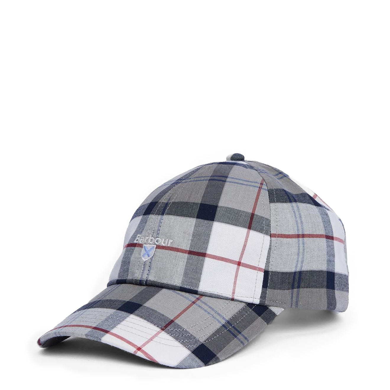 Barbour Tartan Sports Cap Bleached Pine Tartan - The Sporting Lodge
