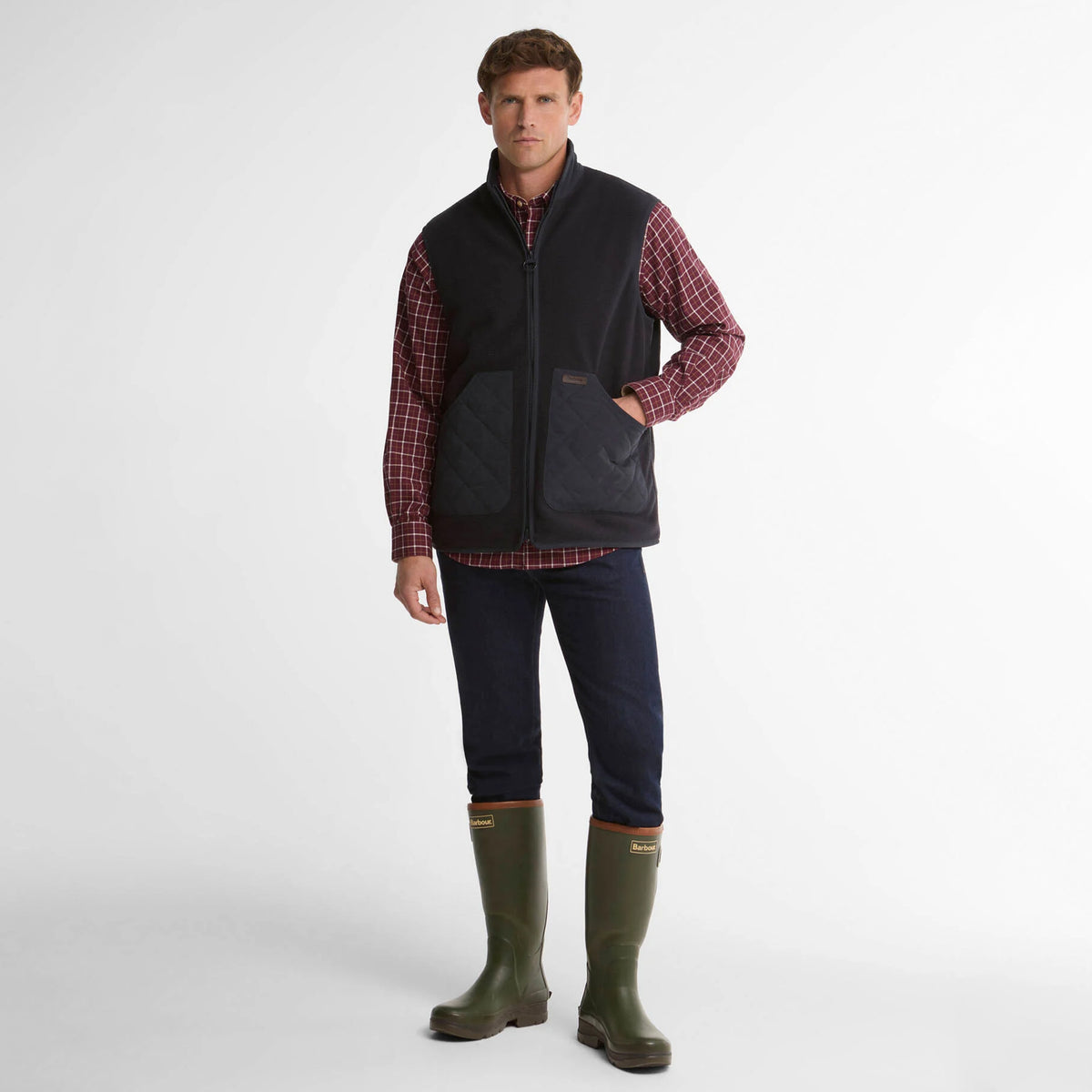 Barbour Tempest Wellington Olive