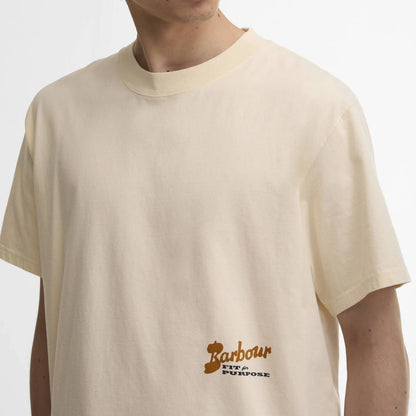 Barbour Terrain Oversized Graphic T-Shirt Neutral
