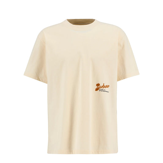 Barbour Terrain Oversized Graphic T-Shirt Neutral