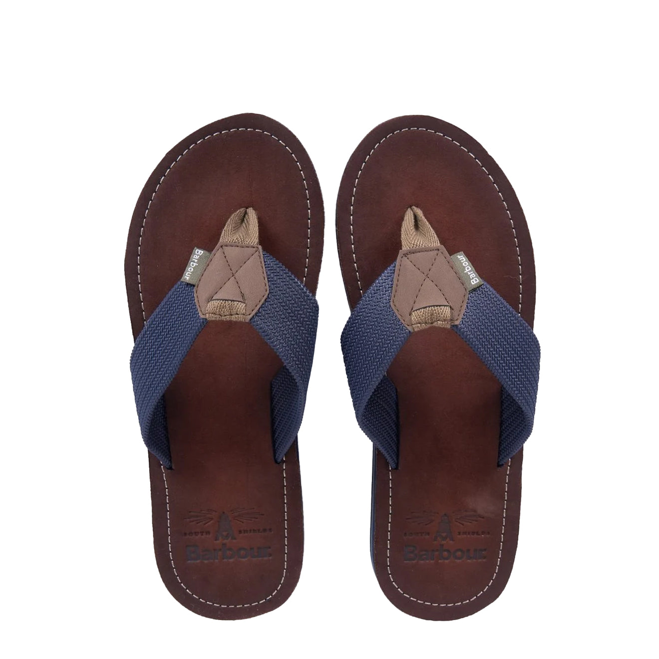 Barbour Toeman Beach Sandal Navy - The Sporting Lodge